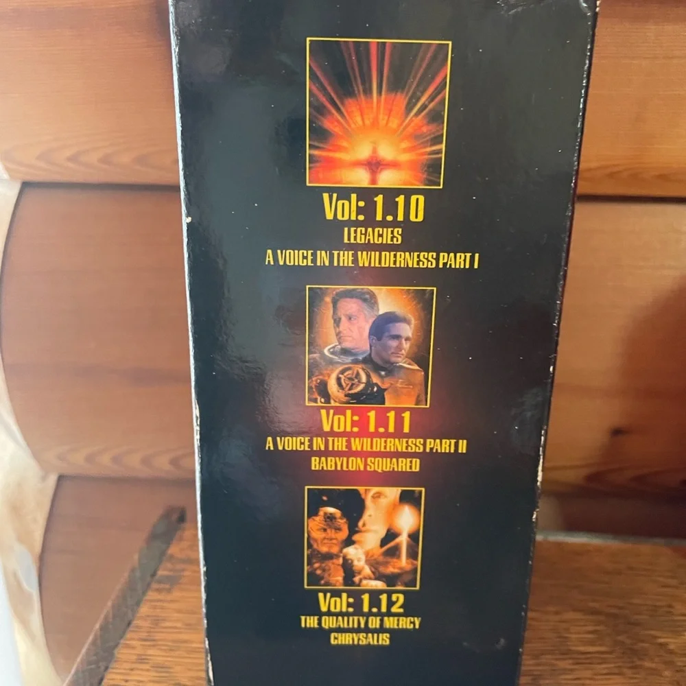 Epsilon Chronicle Season 1 VHS Tapes Babylon 5